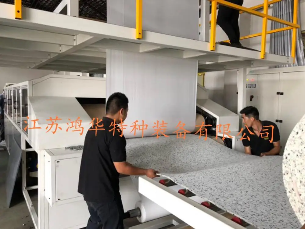 HH-F003 double belt press flat laminating machine