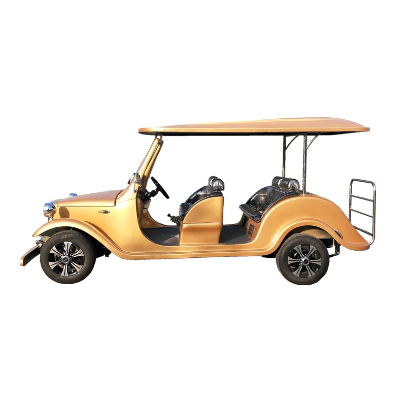 Лучшая конструкция, антикварная тележка для гольфа с 4 колесами, 4 сиденья, работающая на газе, антикварный автомобиль