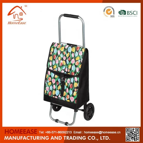 Wholesale foldable shopping Vegetable Shopping Trolley Bag