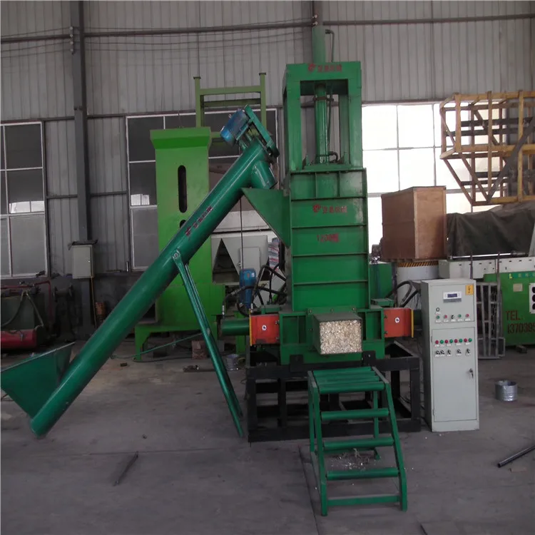 
hydraulic vertical rice and wheat straw baling machine/straw hay baler press machine 