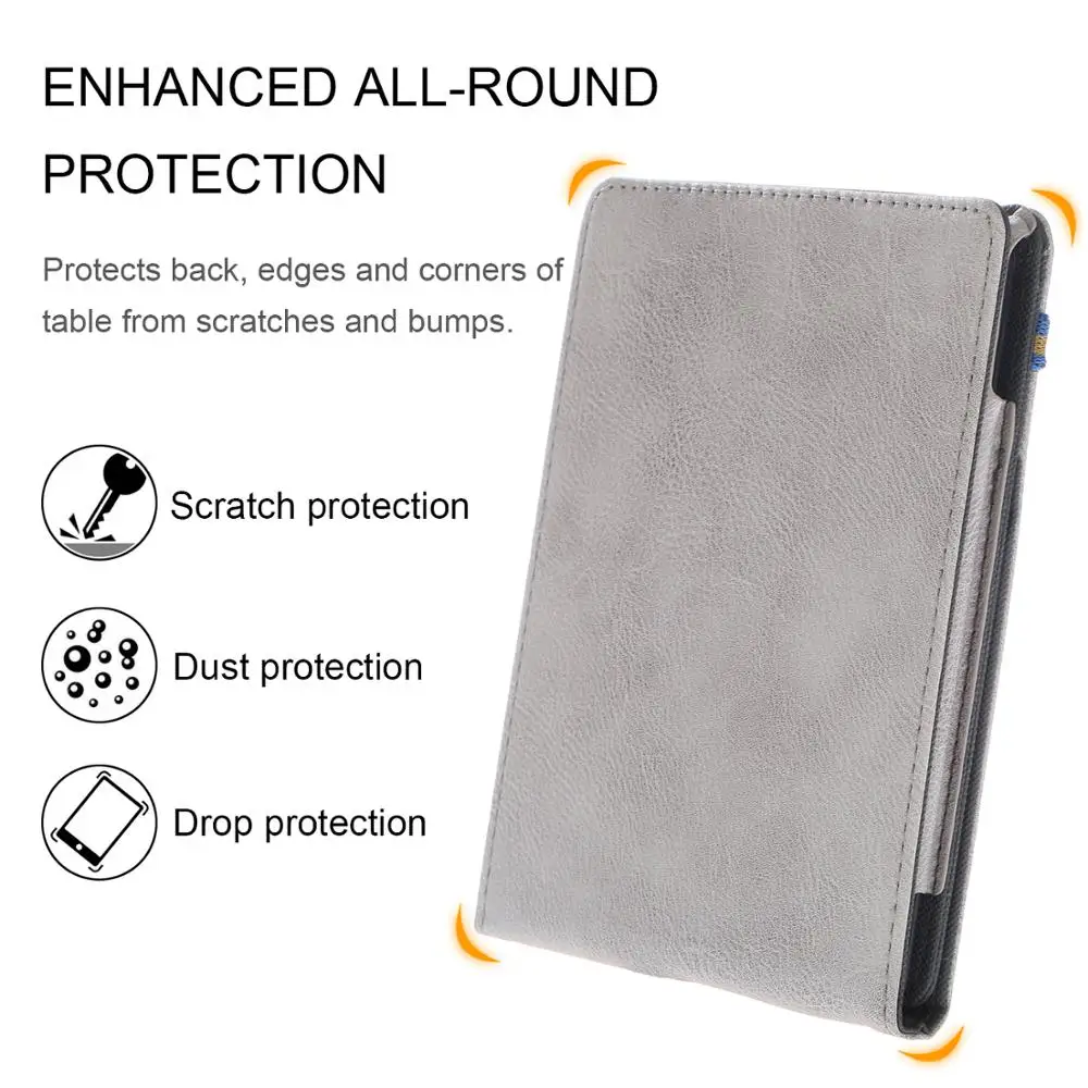 
PU leather case cover for Amazon Kindle 6 inch 2019 10th generation and kindle 2016 8th generation e-book 