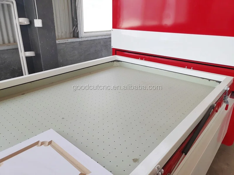 Jinan GoodCut тиснение вакуумный мембранный пресс ПВХ с ПВХ PE ABS PC фольга