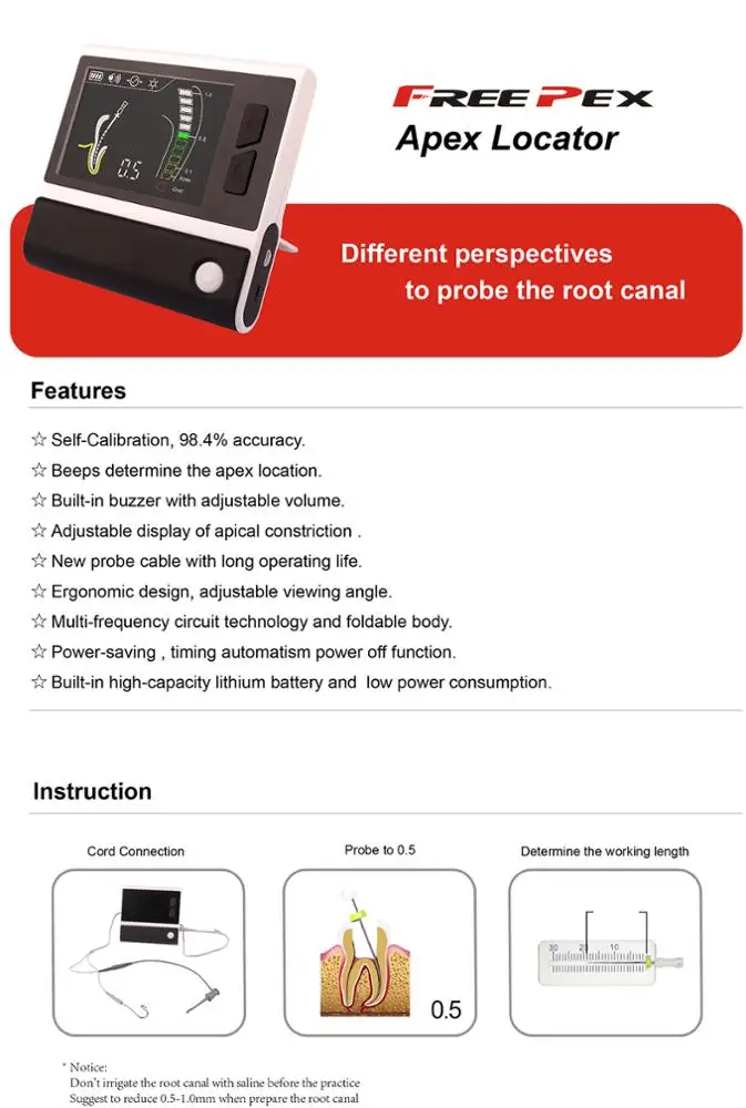 Denjoy Joypex 5 Апекс-локатор, стоматологическая указка