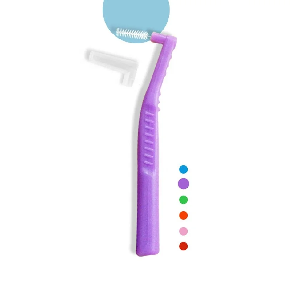 
CE Certificate OEM Pack L-shape Interdental Brush 