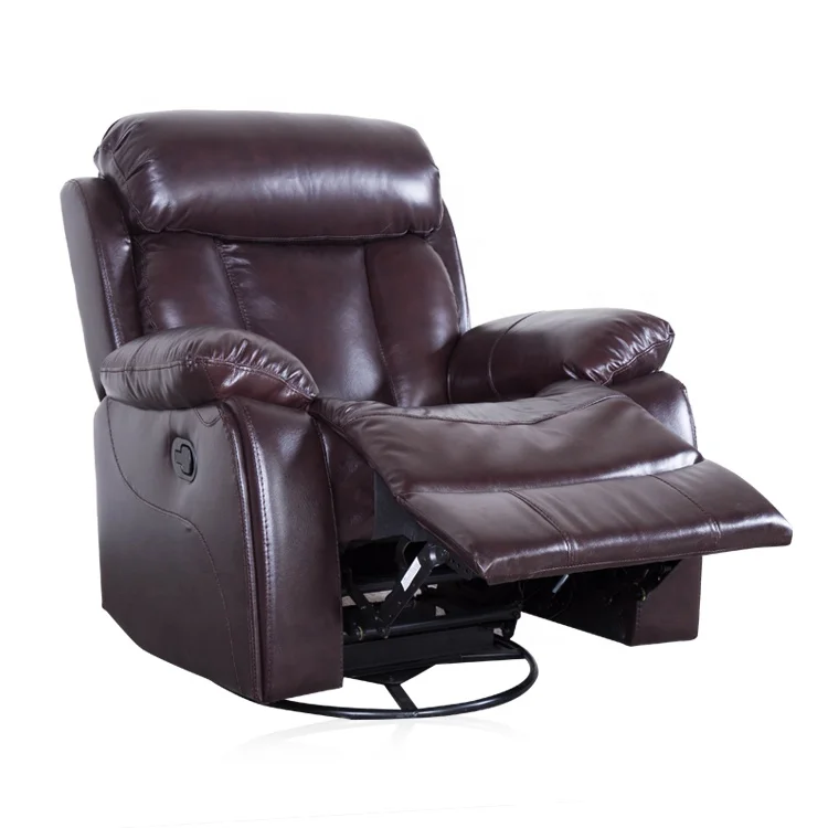 Best Cheap Leather Swivel Modern Brown Sleeping Chairs