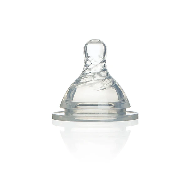 Standard-Neck realistic liquid silicon nipple baby teat