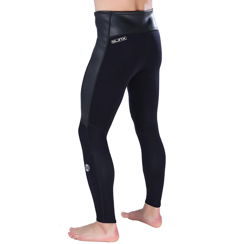 2mm CR neoprene high waist super elastic rash guard Racing Long Swim surf Pants