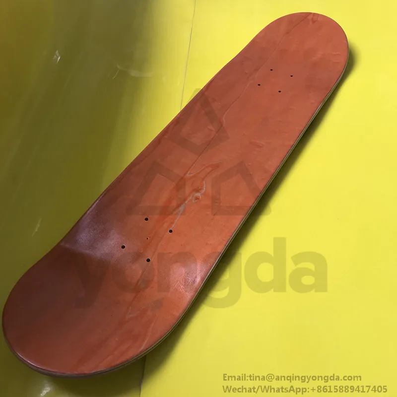 
7plies Maple Skateboard Decks Blank Choose Your Color + Size 