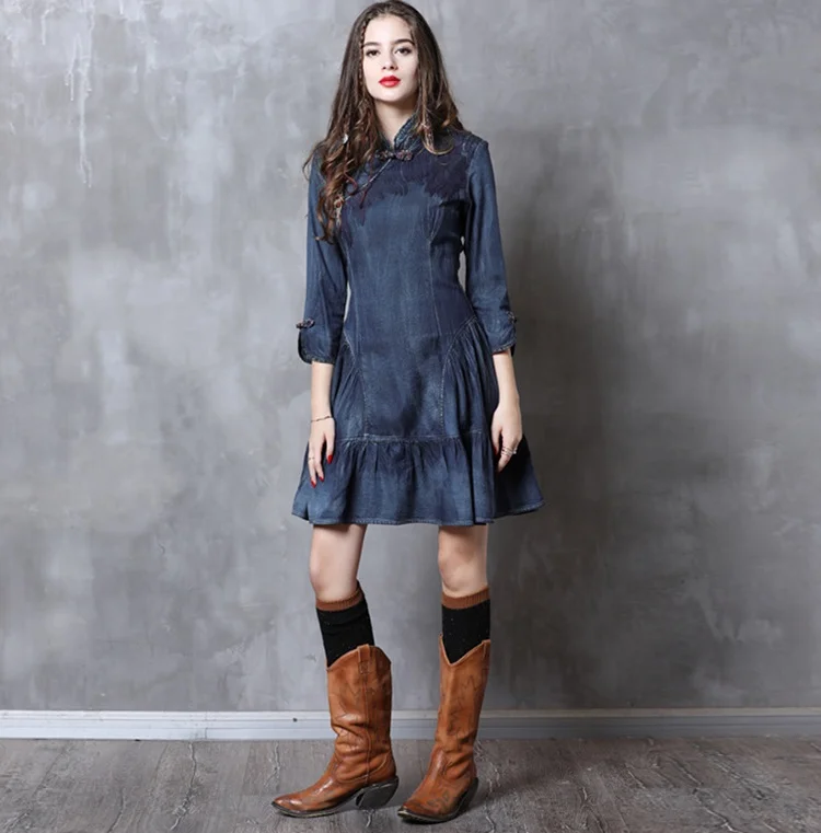 Hot Sale new summer ladies fashion Cheongsam dress