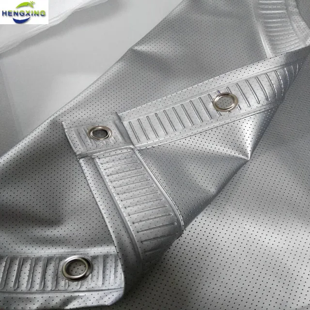 rear projection film with 3D Silver screen fabric