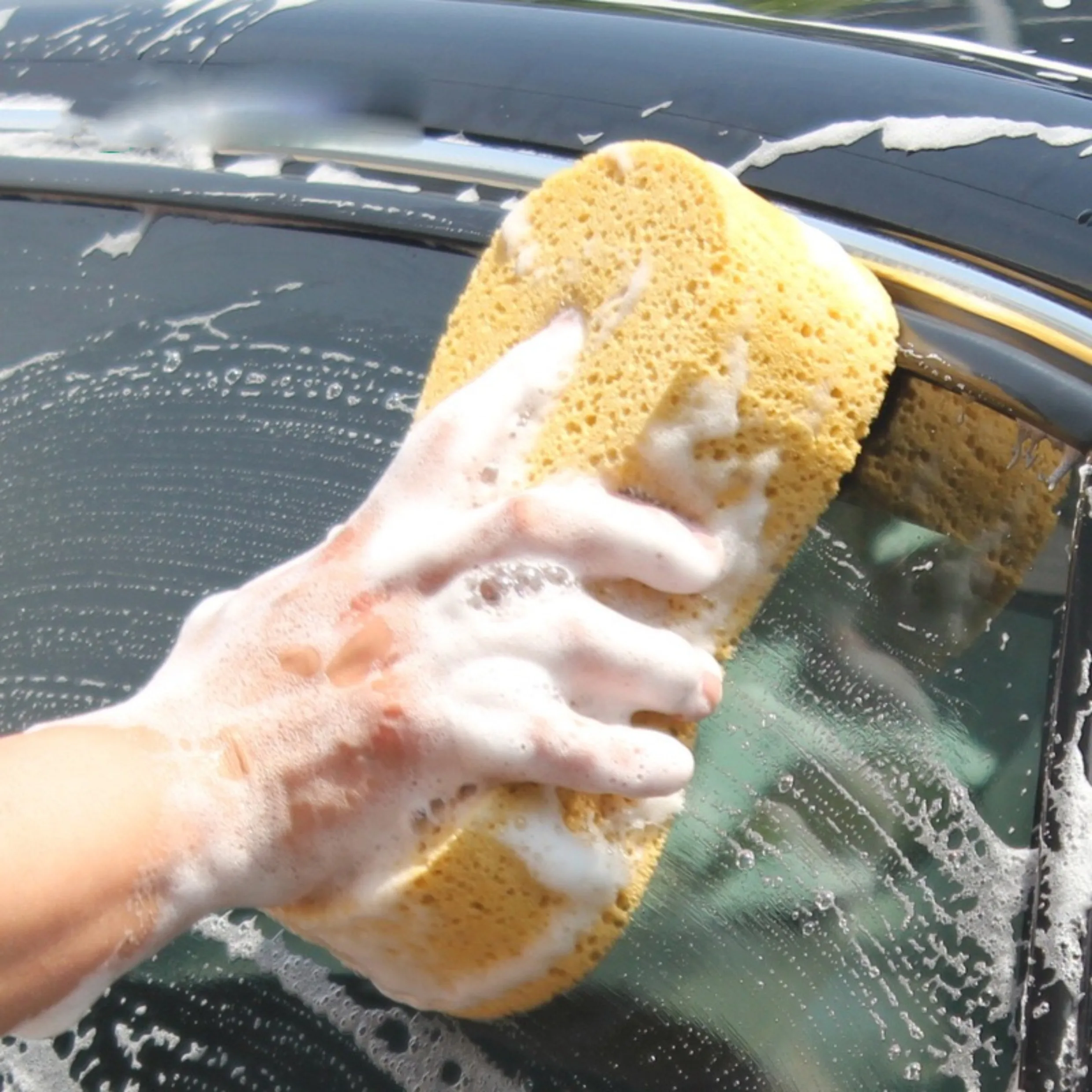 Coral Sponge Car Wash Cleaning Sponge Applicator Newest Compressed Car Wash Sponge For Car Cleaning