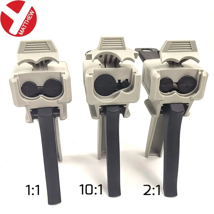 Different Ratio Plastic Dispensing Guns Epoxy Dispenser for  Epoxy Resin Adhesive
