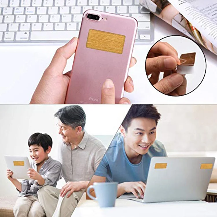 custom mobile skin anti radiation emf protection sticker