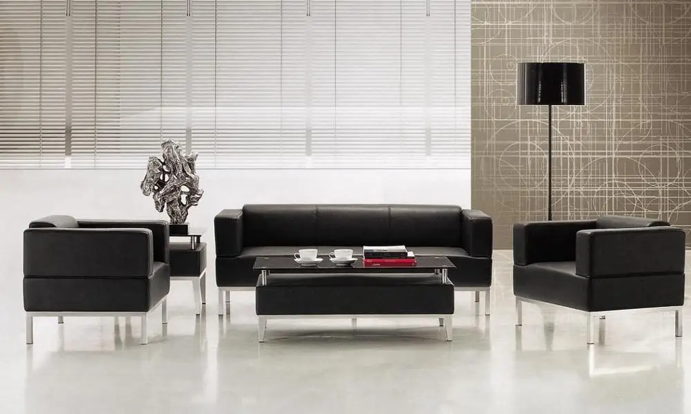 Modern Design Conference Room Waiting Sofa Executive Office Sofa Modular Office Furniture Reception Sofa Couch (CD-83602) Set