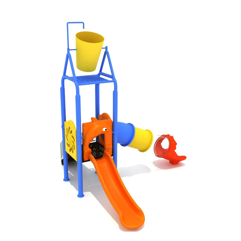 Mini Aqua Park Children Slide Kids Water Play Equipment