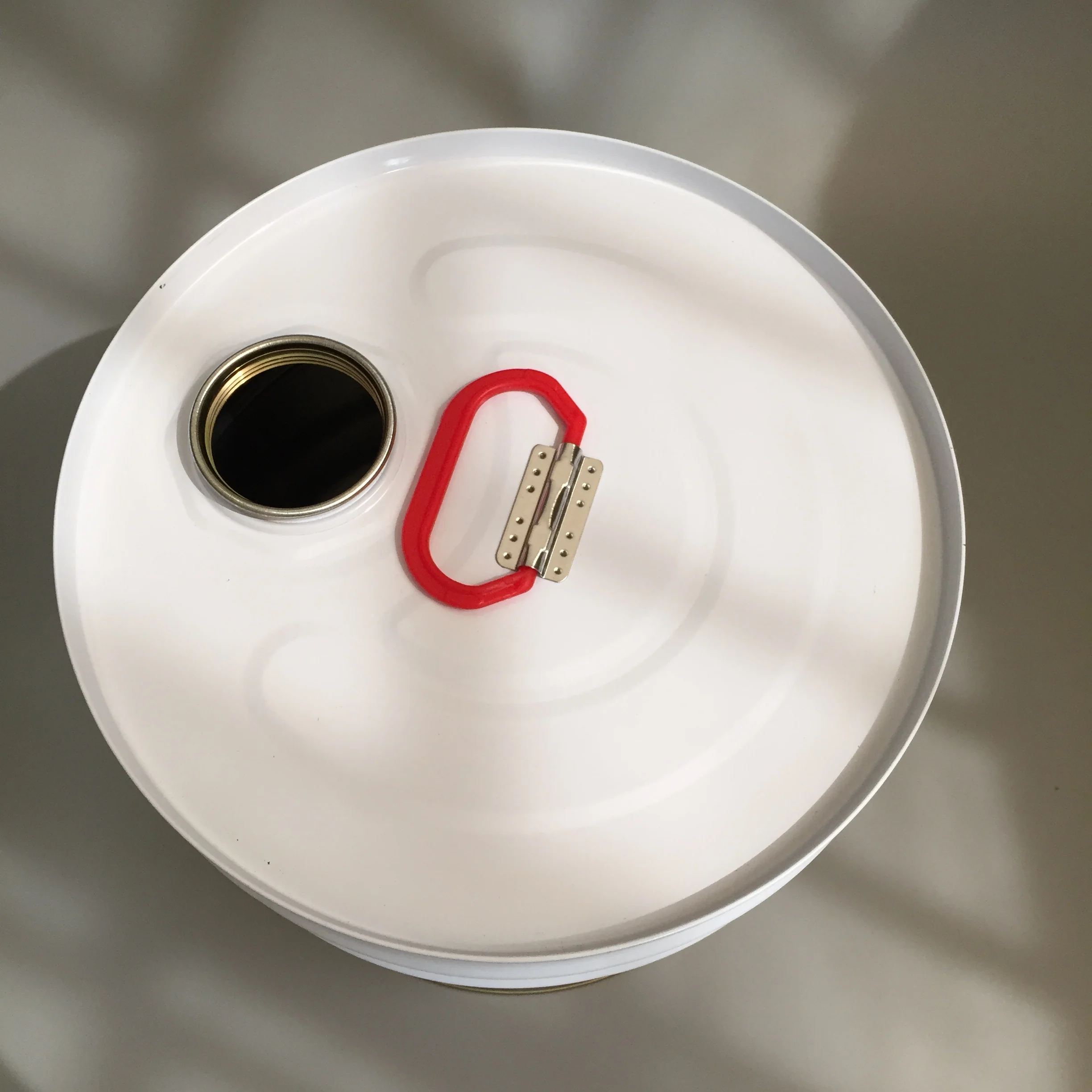 18L Закрытая головка металлический барабан может для содержащего контакт клей с крышкой 42 мм