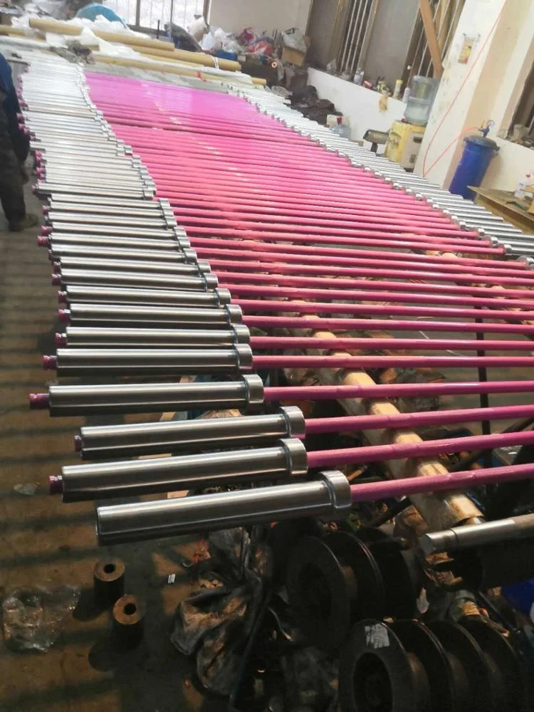 professional Colorful Ceramic Coating Weight Lifting Barbell Bar