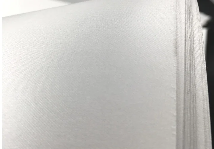 Used for Mattress Carpet Self Adhesive white Satin Fabric Printing Adhesive Paper