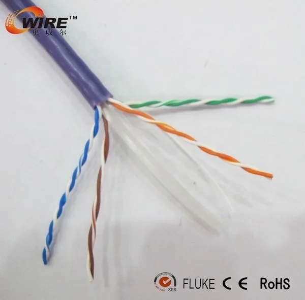 Owire бренд UTP сетевой кабель ролл cat6 бренд 200 м