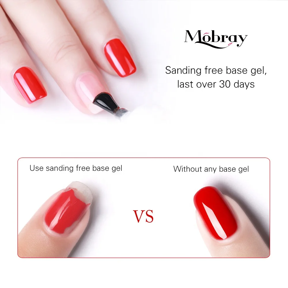 no need sanding base Sanding free base gel 12ml  from factory nail uv gel