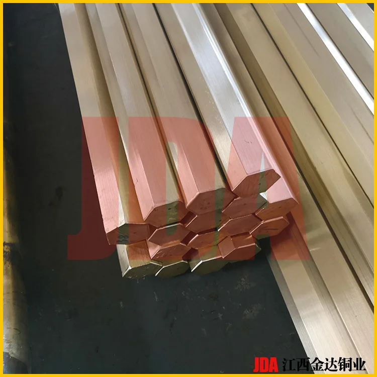 JD alloy Continuous casting round brass rod ,hollow copper bar ,raw condition in stock