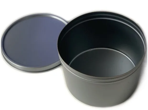 
Empty 2PC INK CANS Trending product Ink slip metal cans for different sizes 