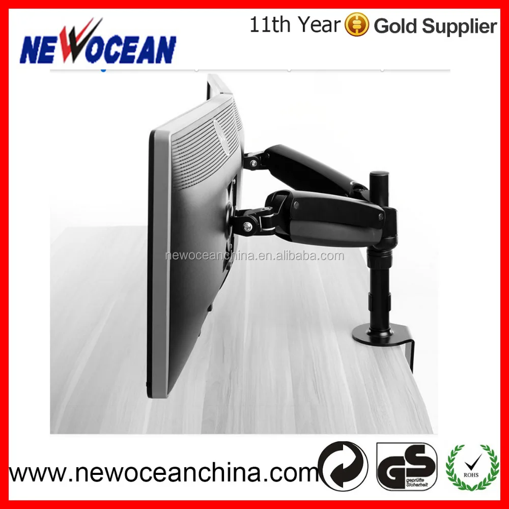 2018 Новый MB202B Dual Arm Регулируемый монитора компьютера стол горе стенд для двух ЖК мониторы с плоским экраном