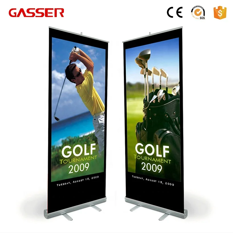 Factory Price Advertising Roll Up Stand Pull Up Vinyl Banner Display
