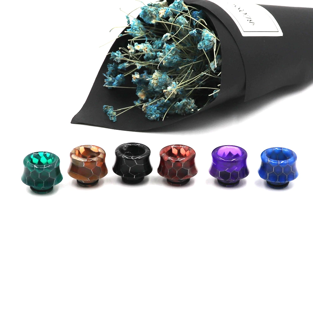 
Lovekeke-006 slim waist 510 snake resin drip tip for smoke electric vape mods RDTA RTA TANK 