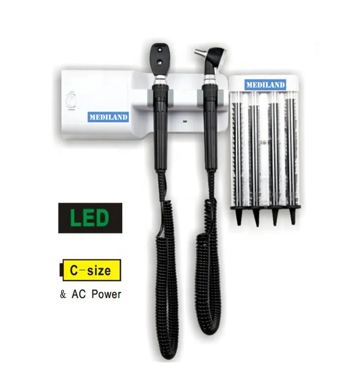 ML-2010 горячая Распродажа беспроводной настенный диагностический блок ENT со светодиодным источником света