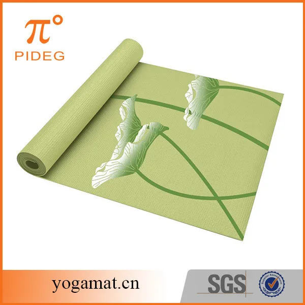 Pido yoga manufacturer cheap price eoc PVC gym printed mats for fitness life custom OEM hot wholesale tapis de yoga
