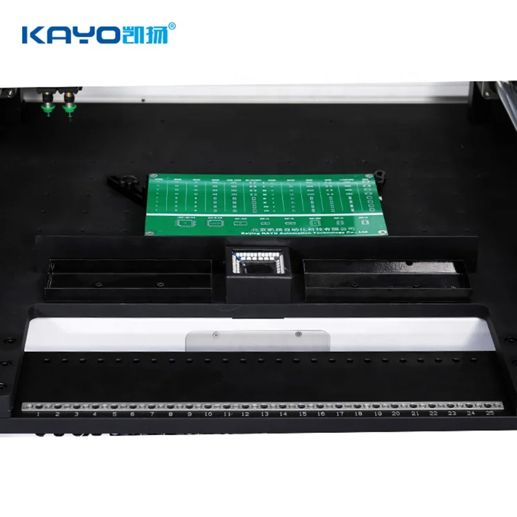 High Precise Small Tabletop 2 Nozzles SMT Machine Automatic Visual LED Pick and Place Machine Factory Price