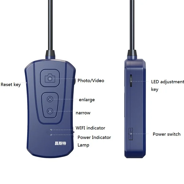 5.5mm Endoscope Camera HD USB Endoscope With 6 LED 3.5/5/10M Soft Cable Waterproof Inspection Borescope for Android IOS