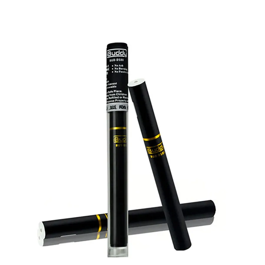 
170 mAh 0.2 tank capacity black color DS80 one time use vape pen for CBD 
