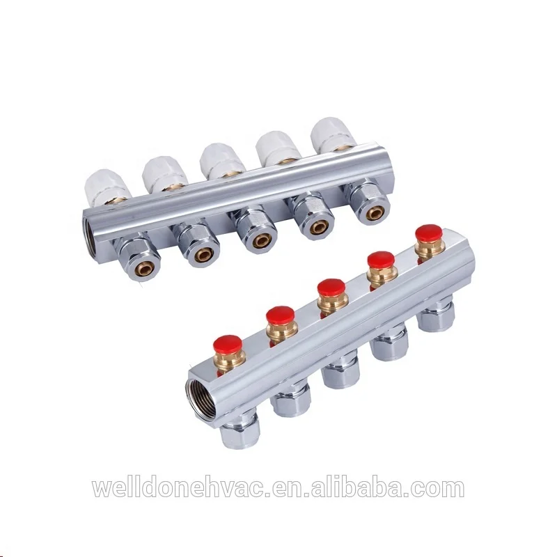 hot sale brass Manifold with automatic air release in welldone company