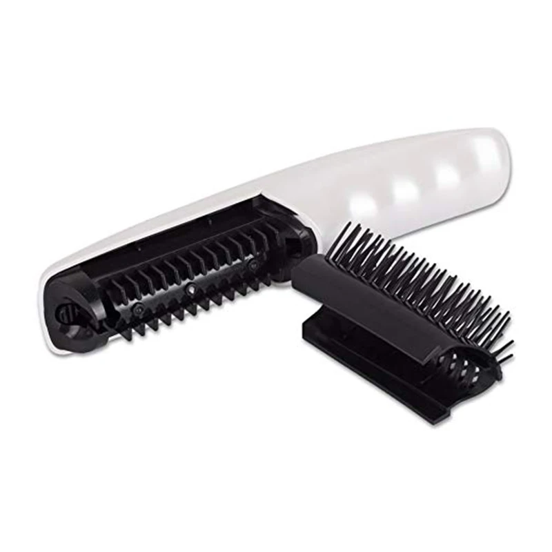 
Electric Light and Massage Therapy Hair Brush 