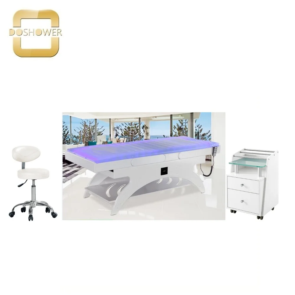 heated facial bed with facial bed electric massage table of hydro massage bed water
