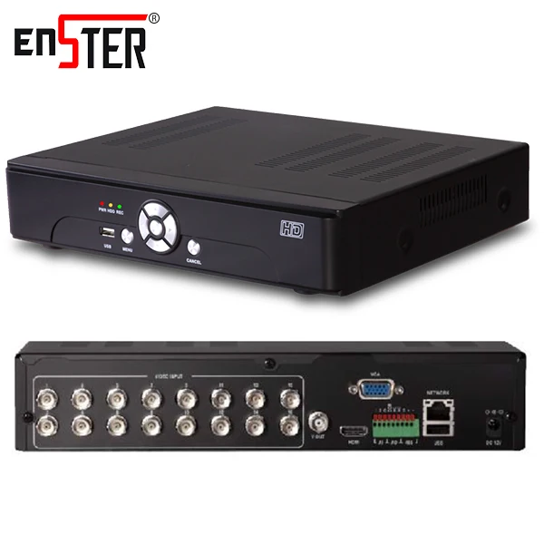 Системы видеонаблюдения видеорегистратор с 16 каналов 1080 P 2 sata hdd ENSTER