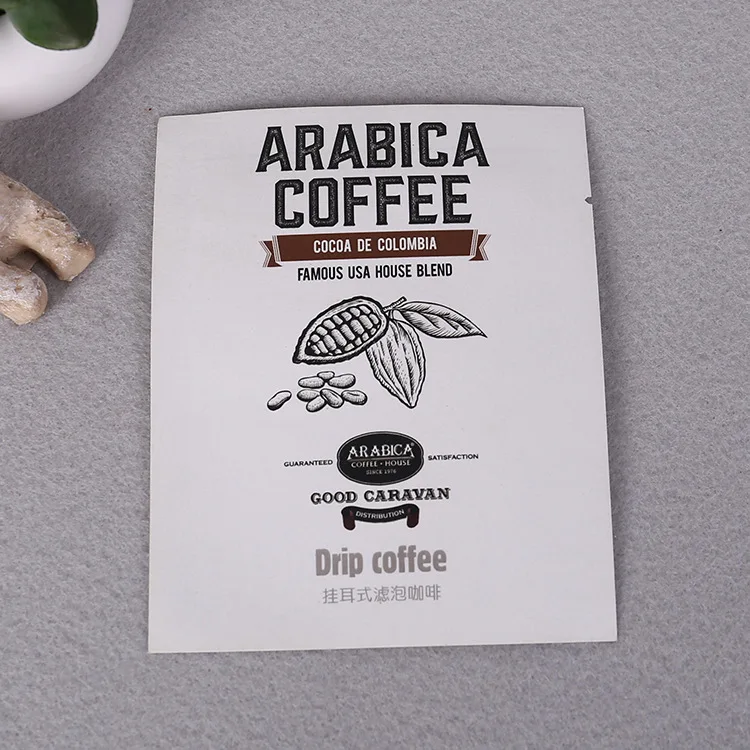 High quality resealable aluminum foil mix nuts chia seed packaging bags with hang hole