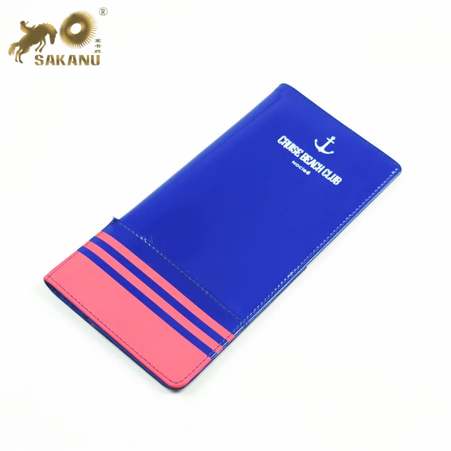 Travel Passport Covers PVC Leather Passport Credit Holder Bag Wallet