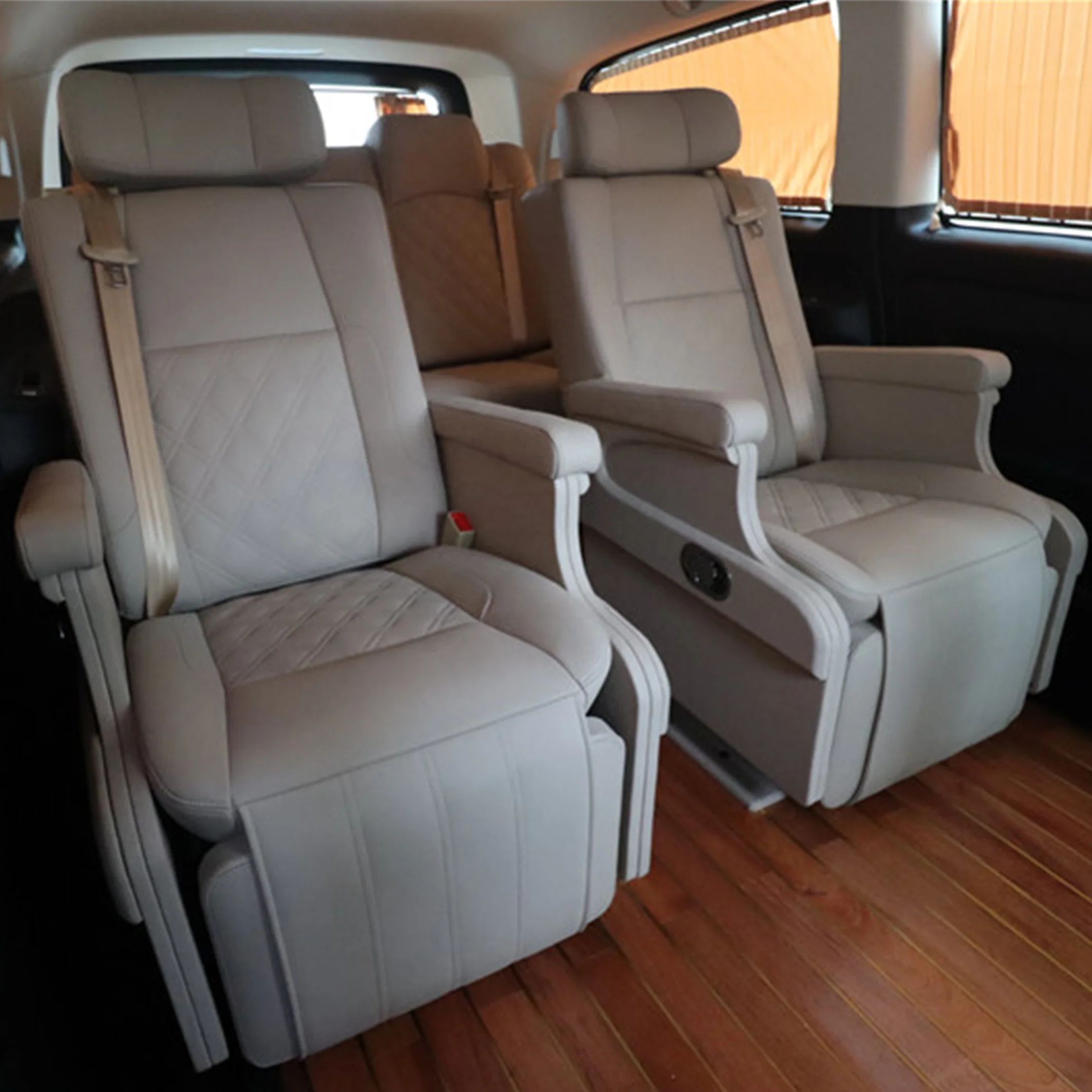 luxury Single electric car seat chasis customized seat for Toyota with massage