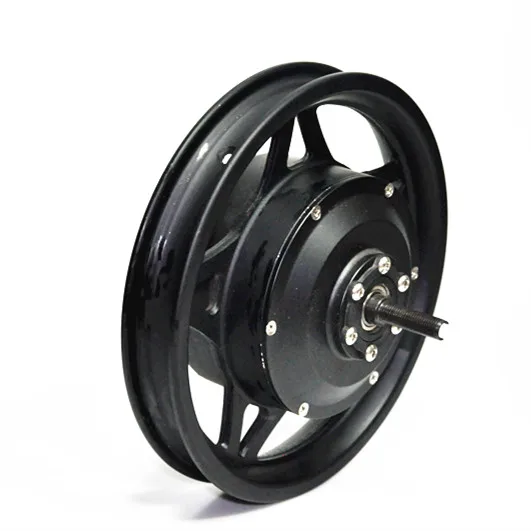 CE Approved Electric Bike Rear Wheel Dc Motor, Brushless Hub Motor 24v 250w Electric Bicycle Black Brushless Car Rims Kit 25km/h