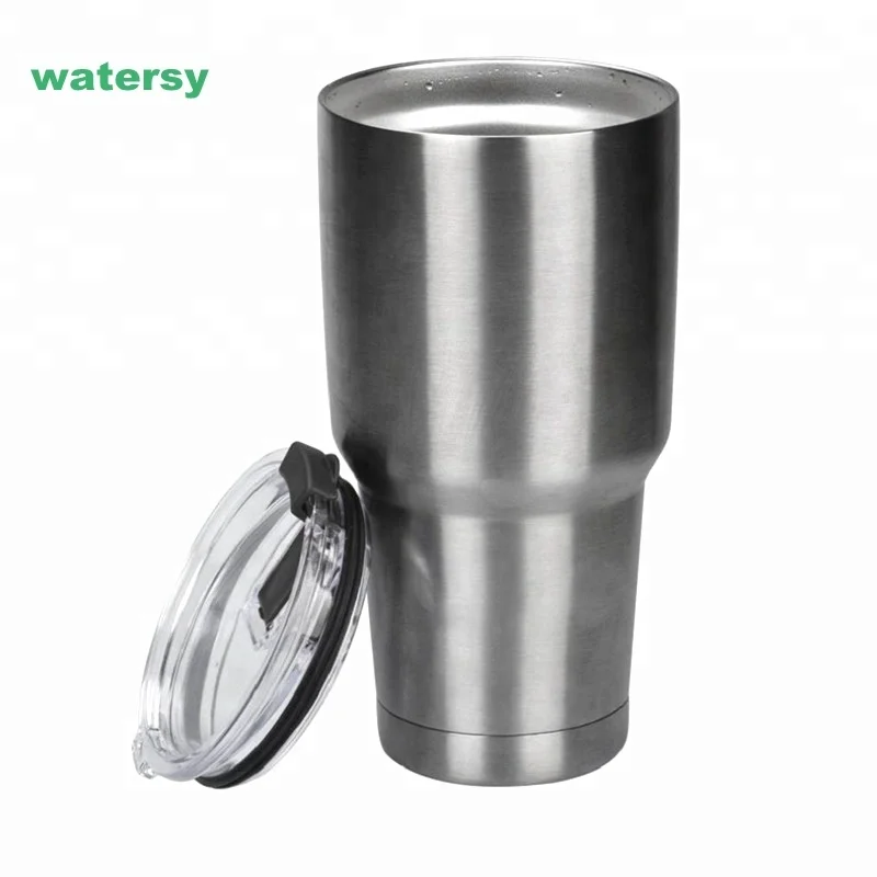 30 oz Stainless Steel Tumbler Double Wall Vacuum Insulated Tumbler Cup With Straw