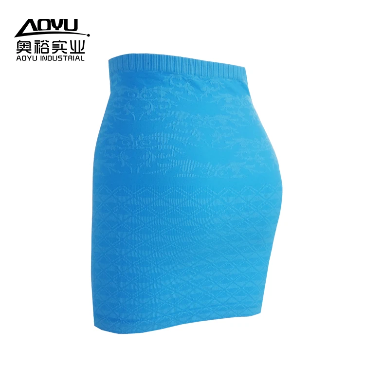 
Factory High Quality Customized Pattern Seamless Underwear Women Short Wrap Skirt 