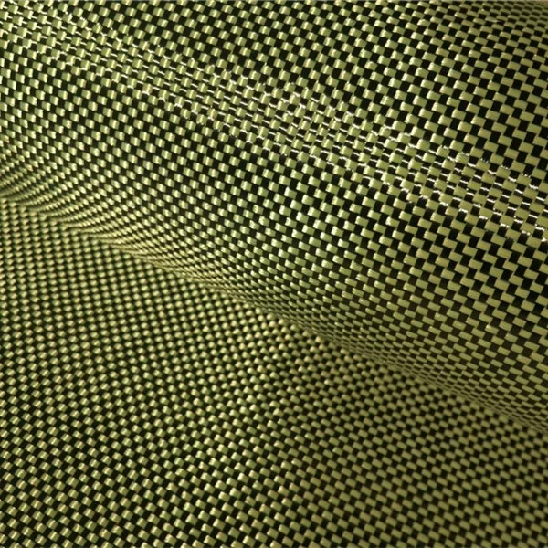 Plain Kevlar Carbon Fiber Hybrids Fabric