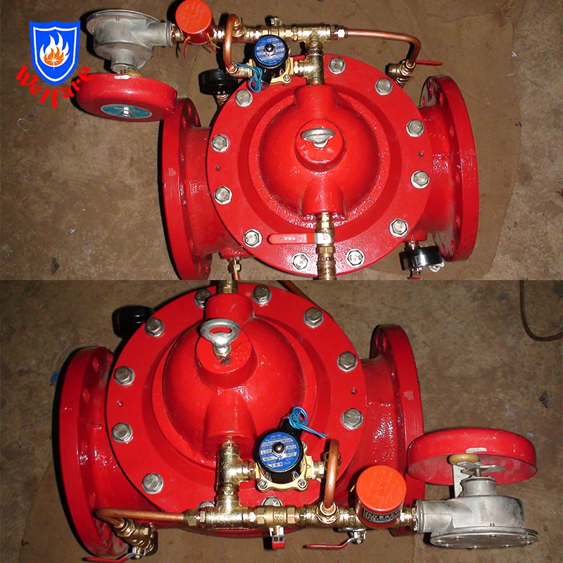 Клапанный клапан с камерой 3 дюйма, мембранный клапан с заливным клапаном