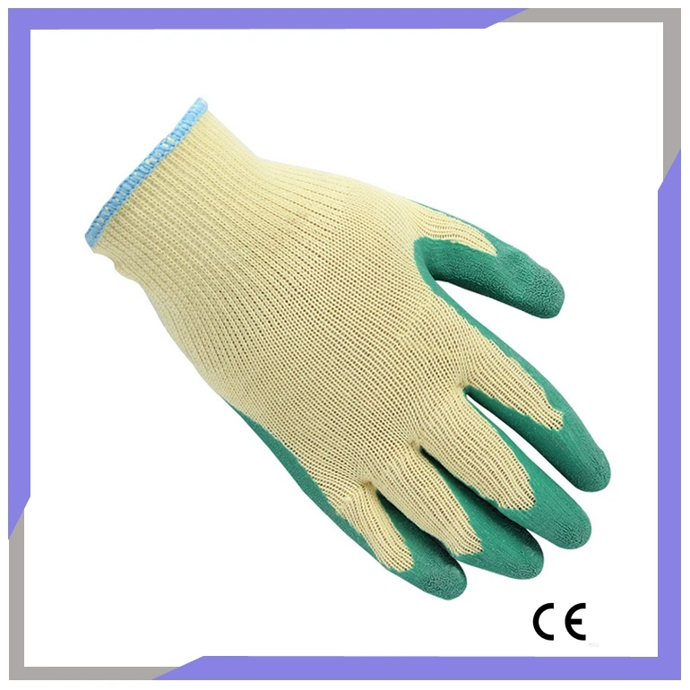 Rugged Wear Latex Palm Garden Work Gloves Wholesale