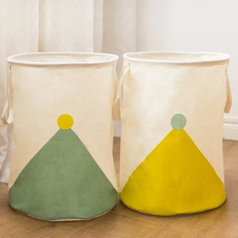 
Top Selling Collapsible Washable Dirty Clothes and Kids Toy Storage Basket with Long Handle 