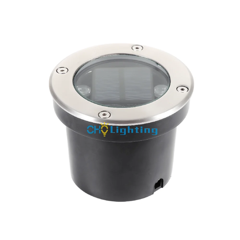 outdoor ip67 rgb 4w 6w led solar inground light