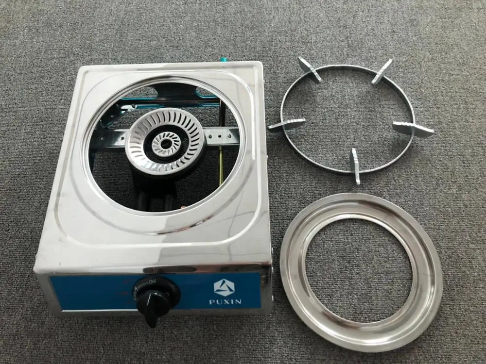 Biogas Fuel Stove with Single Burner
